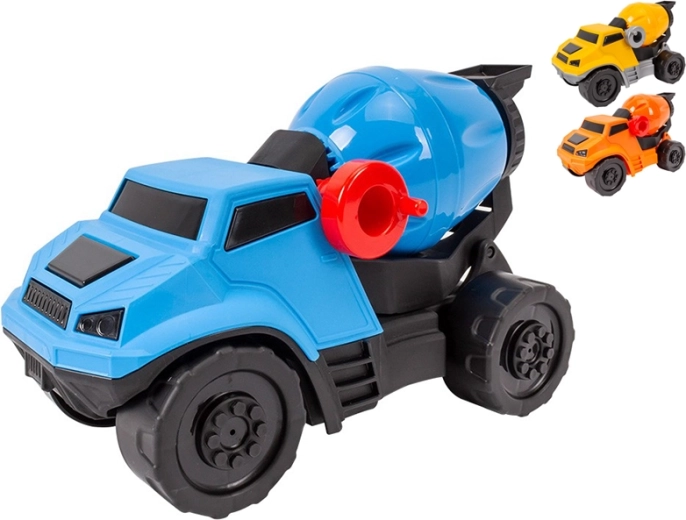 Építőautó – betonkeverő 24 cm gyerekeknek