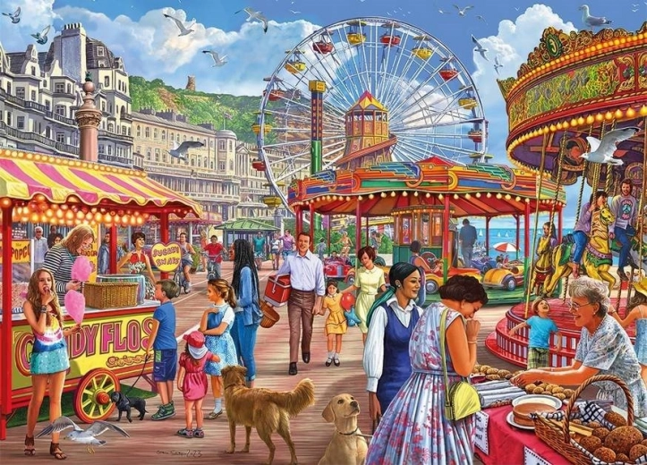 Hastingsi sétány puzzle XL 500 darab