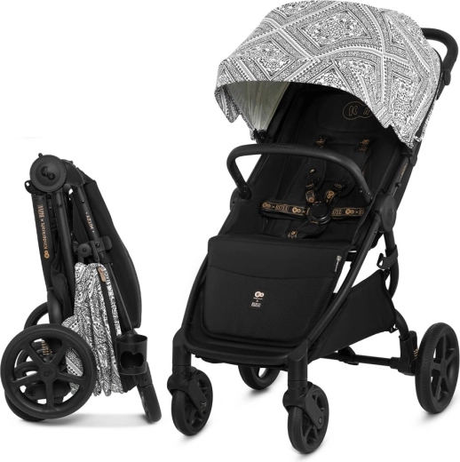 Kinderkraft Mitzy Bizuu sport babakocsi – lunar black
