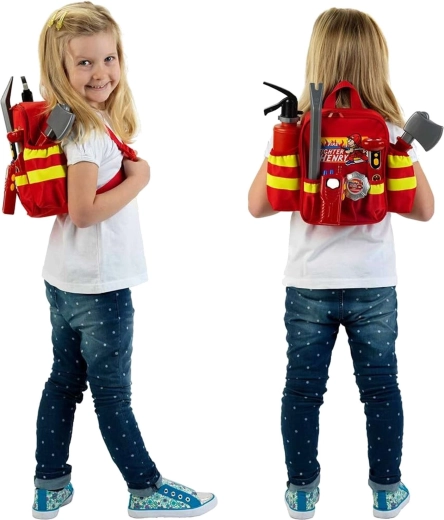 Kényelmes hátizsák fényvisszaverő elemekkel