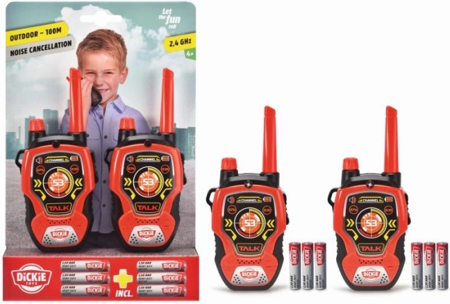 Dickie Toys Walkie Talkie Fun adó-vevők gyerekeknek