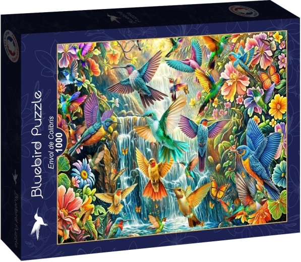 Bluebird puzzle kolibrik repülése 1000 darab
