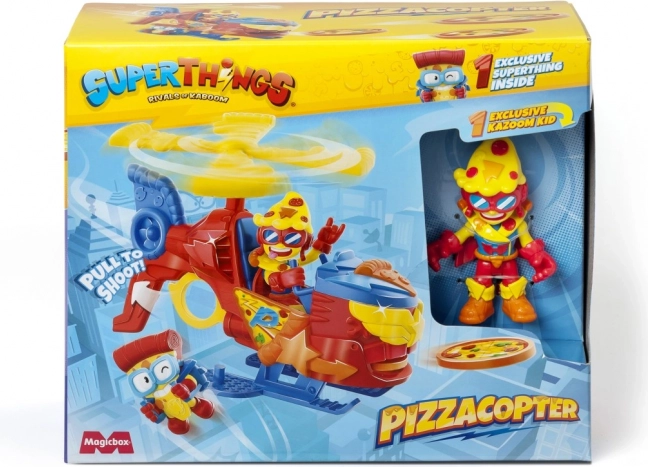 SuperThings Pizzacopter lemezdobóval
