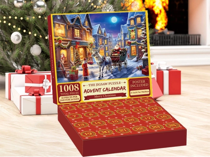 24 ablak, 1008 darab öröm