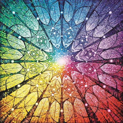 Mandala élete puzzle 1023 darabbal MAGNOLIA