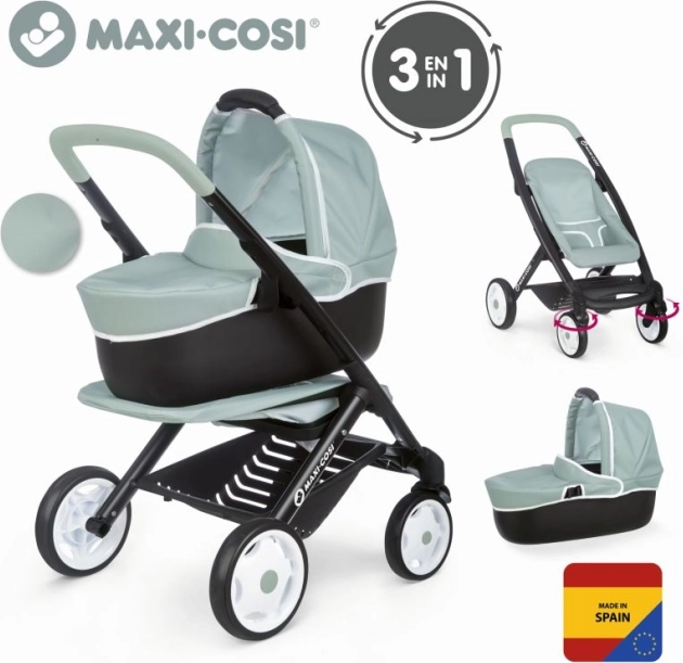 MAXI-COSI 3az1-ben babakocsi – türkizszürke