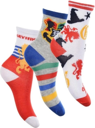 Harry Potter Gryffindor zoknikészlet (3 pár)