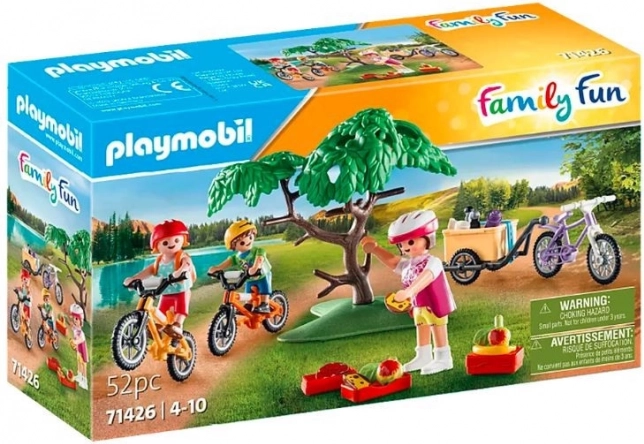 Családi szórakozás a Playmobil hegyi kerékpárokkal