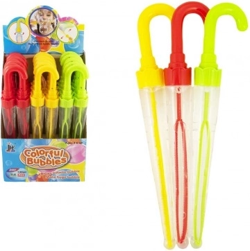 Esernyő alakú buborékfújó 130 ml, 37 cm