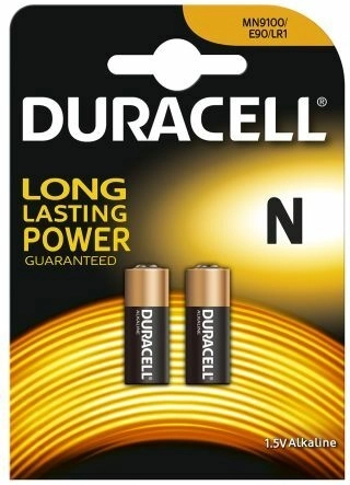Duracell N 1,5 V alkáli elemek, 2 db