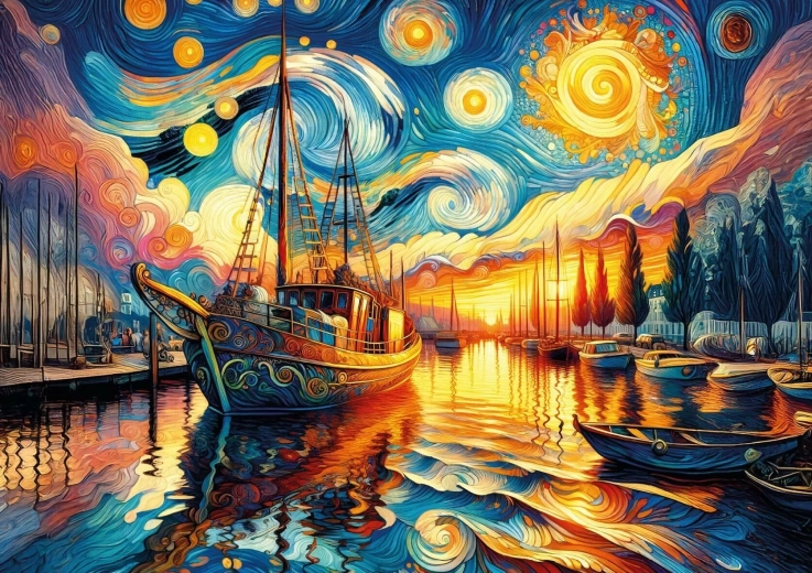 Puzzle Háborítja a tengert 260 darab