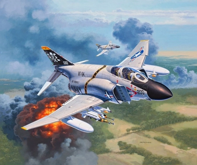 Műanyag modell F-4J Phantom US Navy