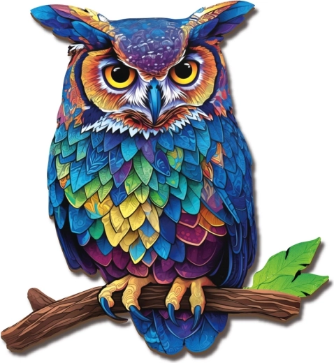 2Kids Toys fa puzzle bagoly - 1 db