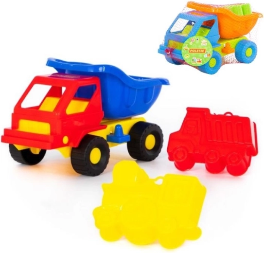 Homokozó készlet Kazimir autóval és formákkal