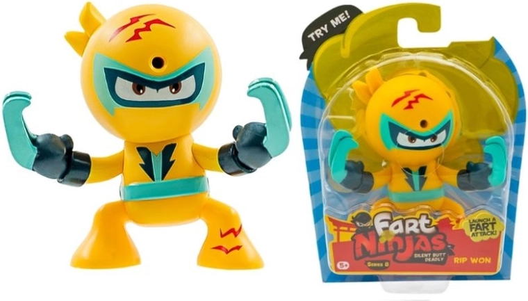 Fart Ninjas hangot adó figura – Rip Won