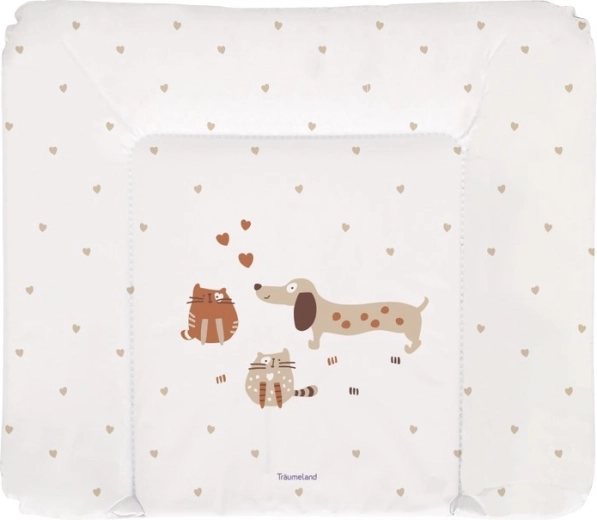 Träumeland pelenkázó alátét Cats&Dogs 75 × 85 cm