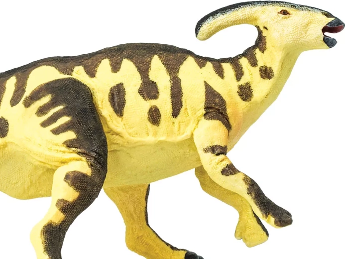 A parasaurolophus realisztikus kivitelezése