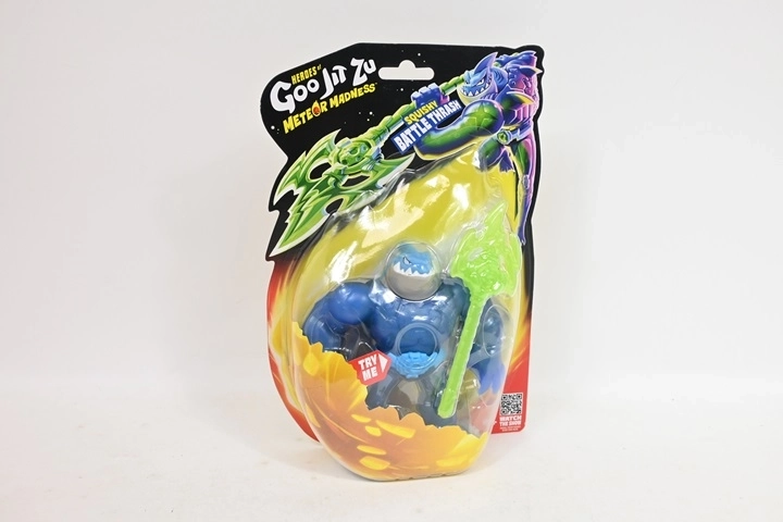 Heroes of Goo Jit Zu Thrash Meteor Madness – nyomkodható és nyújtható figura