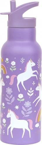 A Little Lovely Company rozsdamentes ivópalack 500 ml – Egyszarvúak
