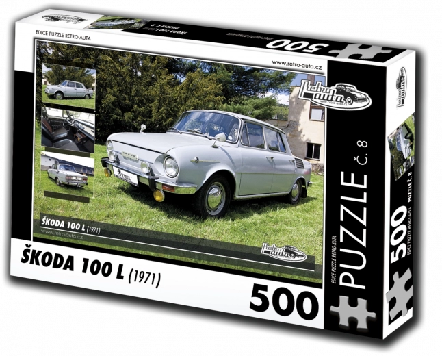 Puzzle RETRO-AUTA Škoda 100 L 500 darab