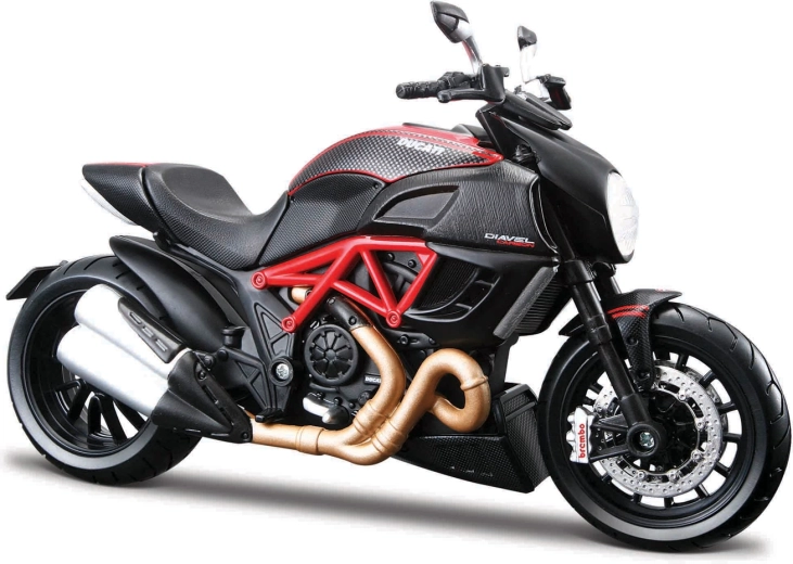 Maisto Ducati Diavel Carbon motorkerékpár 1:12
