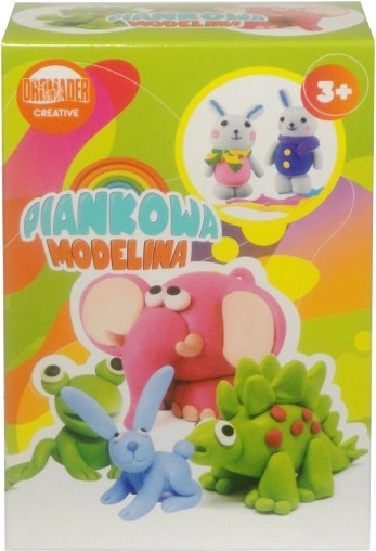 Habos gyurma Dromader – kreatív készlet 8 színnel és eszközökkel