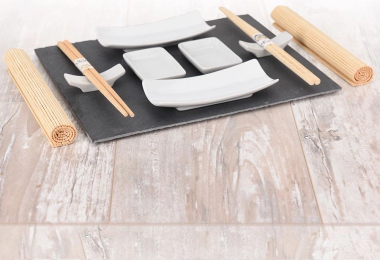 Prémium anyagok: porcelán, bambusz, kő