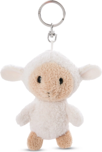 NICI Sheepmila plüss bárány kulcstartó 10 cm – GREEN