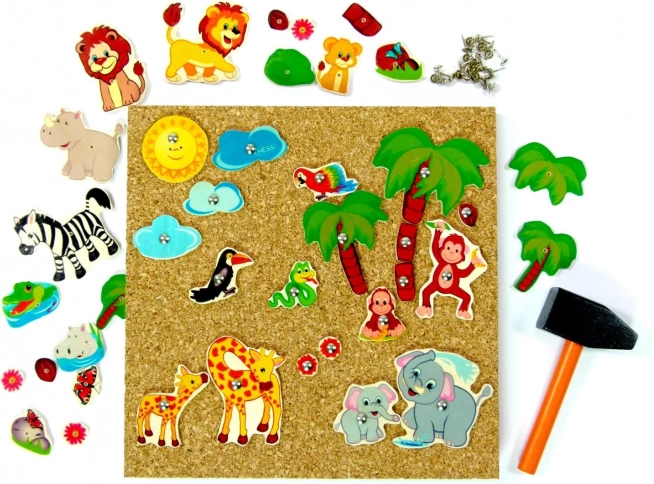 Hess safari kalapálós játék