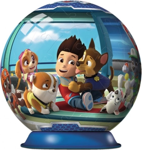 Ravensburger 3D puzzle gömb Paw Patrol 72 darab