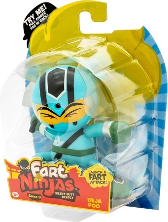 Deja Poo gyűjtői figura a Fart Ninjas sorozatból