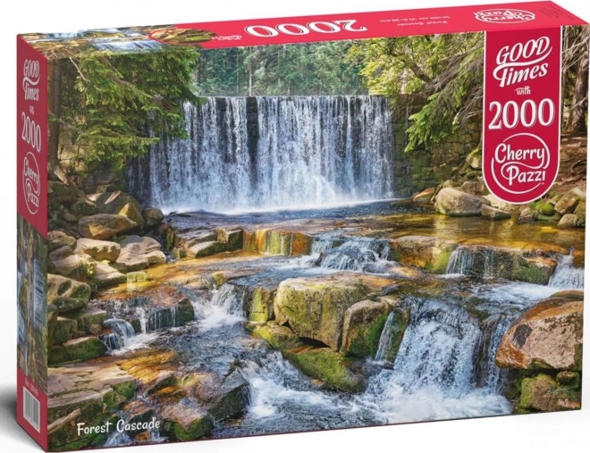 CHERRY PAZZI Puzzle Erdői zuhatag 2000 darab
