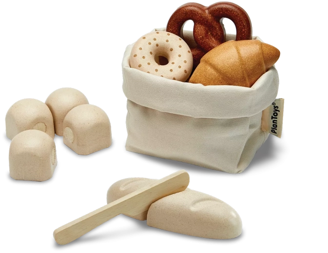 PlanToys fa péksütemény készlet