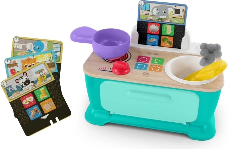 Baby Einstein Magic Touch Kitchen – zenélő játékkonyha 9 hó+