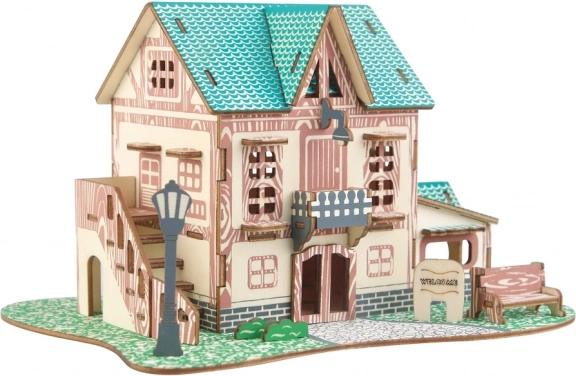 WOODCRAFT fa 3D puzzle kocsma