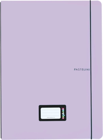 Oxybook füzet A5, 40 lap, Pastelini, lila