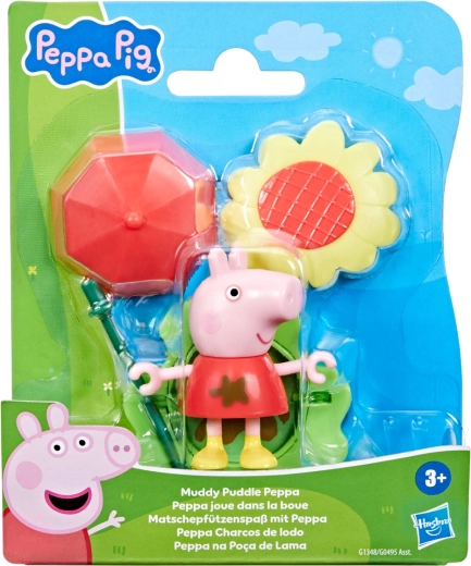 Hasbro Peppa malac – móka a pocsolyában és sárban, Peppa figura kiegészítőkkel