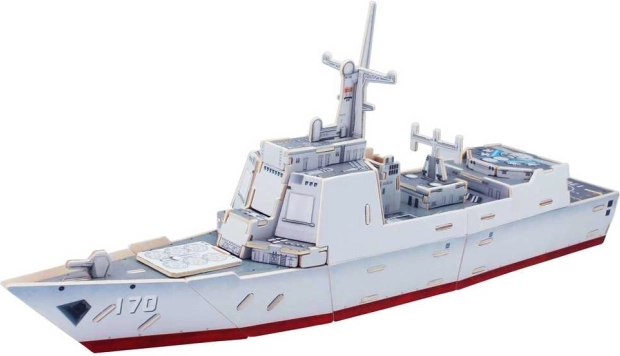 Robotime 3D puzzle romboló Type 052C színes