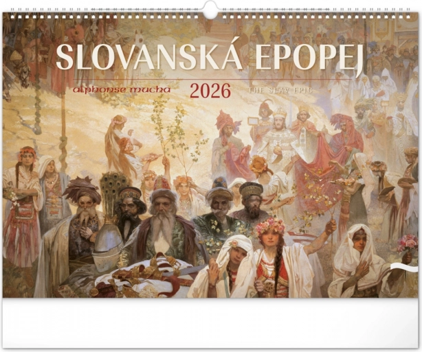 Szláv eposz 2026 fali naptár