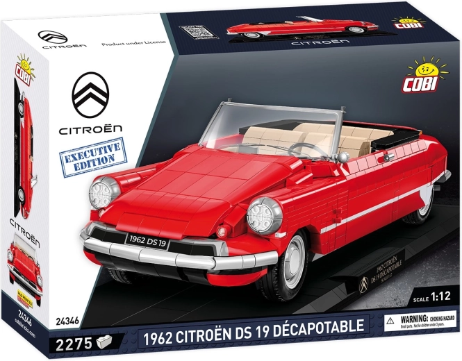COBI Citroën DS 19 D4capotable 1962 Executive Edition 1:12
