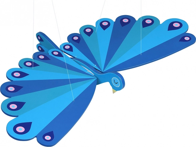 VILAC fából készült repülő páva – függő dekoráció