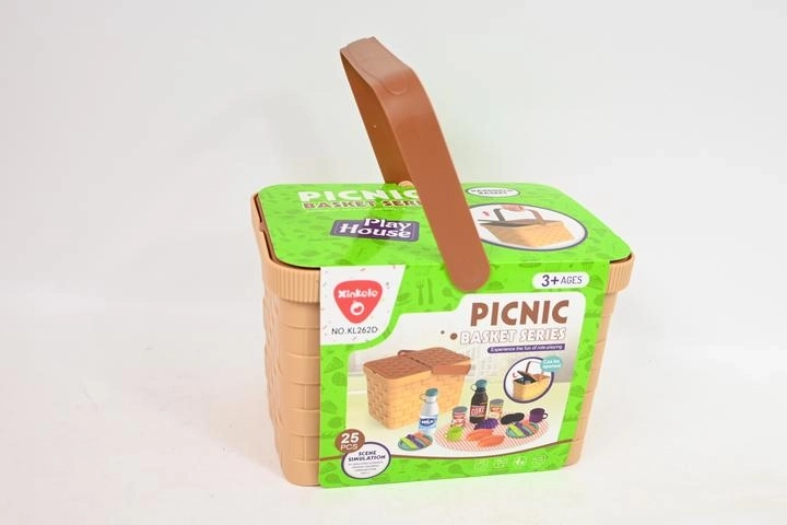 Piknikkosár – 25 darabos készlet