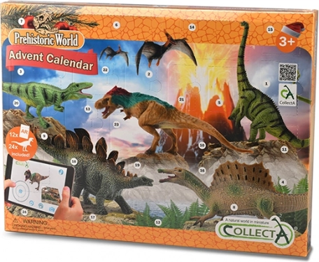 Adventi naptár Collecta dinoszauruszokkal