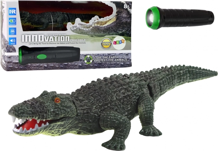 RC krokodil fényvezérléssel