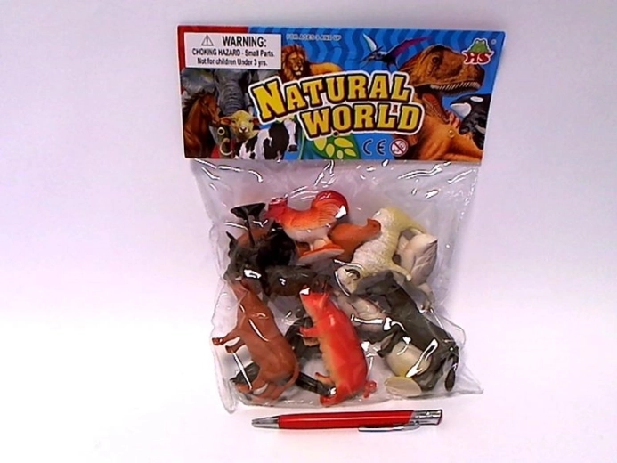 Háziállat figurák 10 cm (12 db)