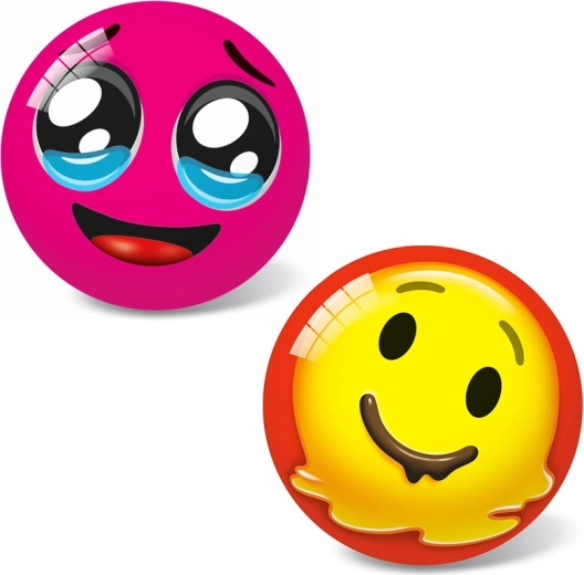 Emoji arcú labda 11 cm