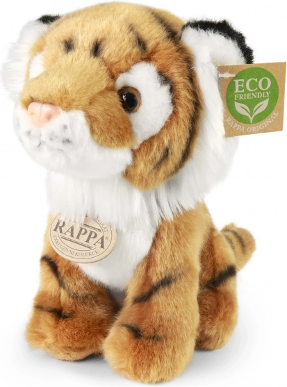 Plüss tigris ECO-FRIENDLY ülő 18 cm
