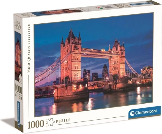 Clementoni puzzle 1000 darabos Tower Bridge éjszaka