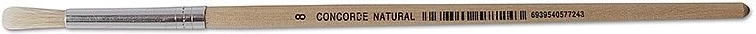 Iskolai kerek ecset CONCORDE Natural 8-as
