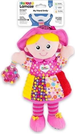 Lamaze függő plüssbaba – Emily, a barátnőm